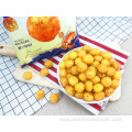 Super cuttlefish flavour balls puffed food for supermarket